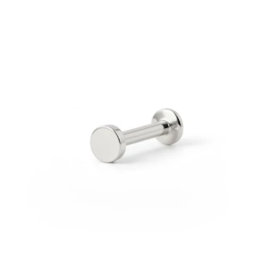 Labret med rund top og indvendigt gevind