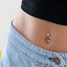 Ring med fast kugle Piercingsmykker - Danmark