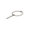 Nipple clicker af titanium med pavé-sten Piercing - Danmark
