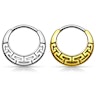 Septumpiercing med labyrint-design Piercingsmykker - Danmark