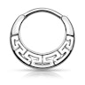 Septumpiercing med labyrint-design Piercingsmykker - Danmark