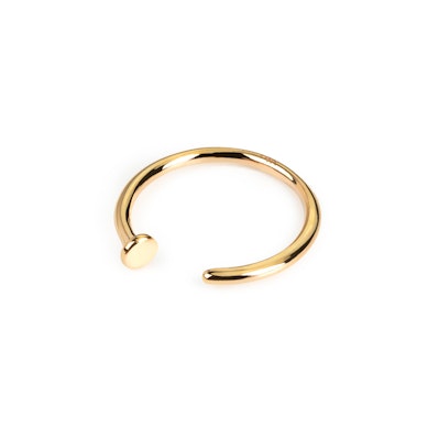 Næsering af 14 karat guld