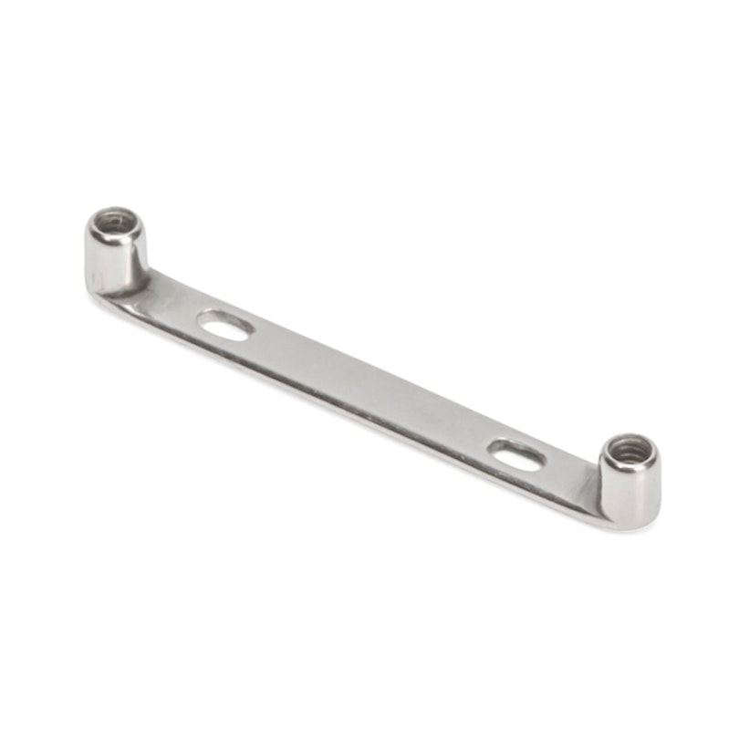 Flad surface bar af titanium Piercing - Danmark