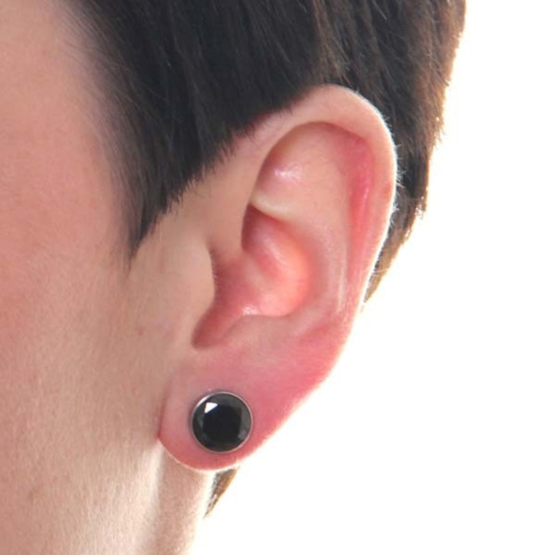 Plug med sten og skruegevind Piercing - Danmark