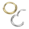 Hængslet ring med kugler Piercinger - Danmark