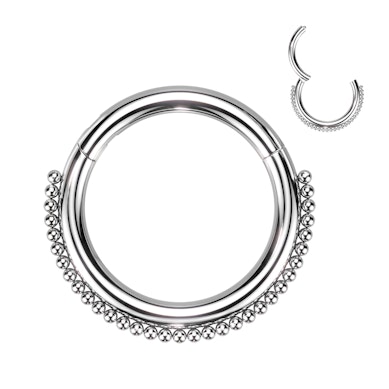 Hængslet ring med kugler