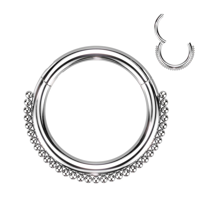 Hængslet ring med kugler Piercinger - Danmark