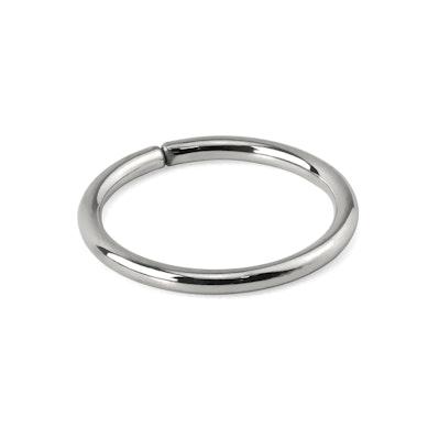 Simpel endeløs ring af titanium