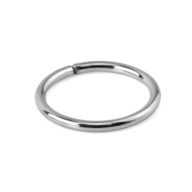 Simpel endeløs ring af titanium