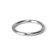 Endeløs ring af titanium med hængsel