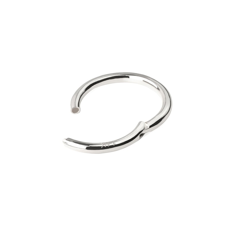 Endeløs ring af 14 karat guld med hængsel Kropssmykker - Danmark