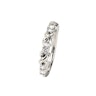 Twist-ring med krydsdesign af sten Piercing - Danmark