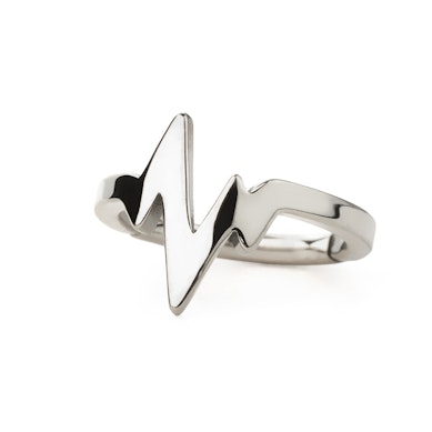 Segmentring med design af hjerteslag