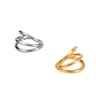 Tredobbelt ring af titanium Piercing - Danmark