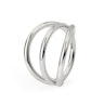 Tredobbelt ring af titanium Kropssmykker - Danmark