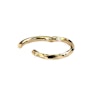 14K guldring med snoet design Piercingsmykker - Danmark