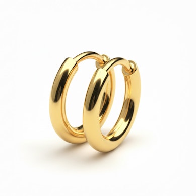 Par af titanium-huggies