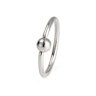 Ring med fast kugle Piercinger - Danmark