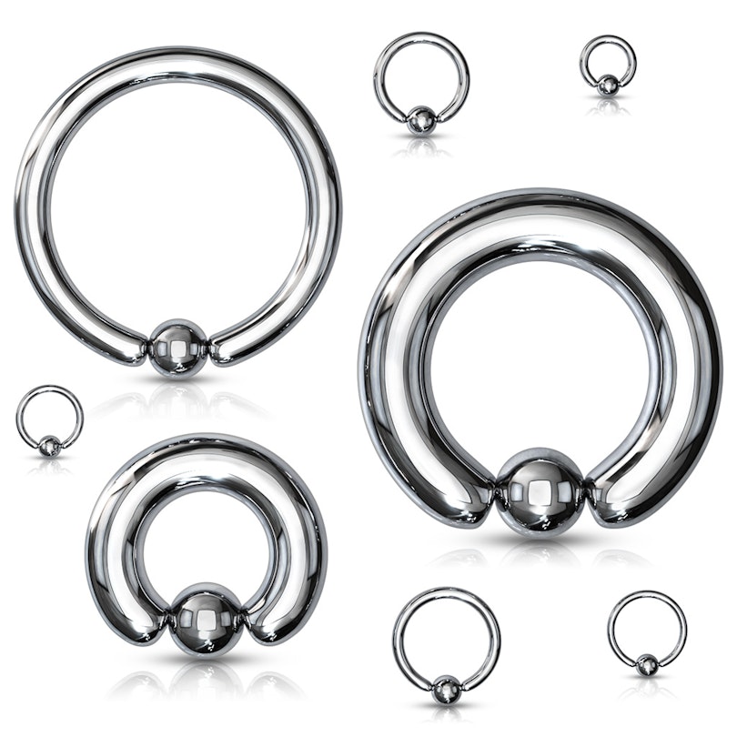 Stor kuglering Piercinger - Danmark