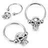 Ring med skull Piercinger - Danmark