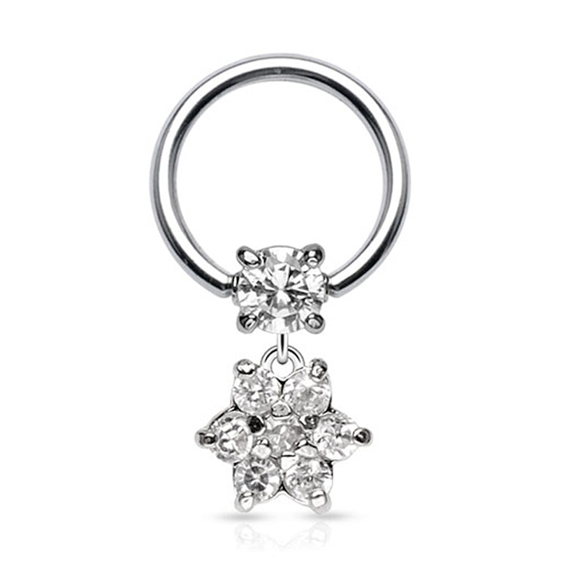 Ring med blomst Kropssmykker - Danmark