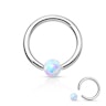 Kuglering med opalsten Kropspiercing - Danmark