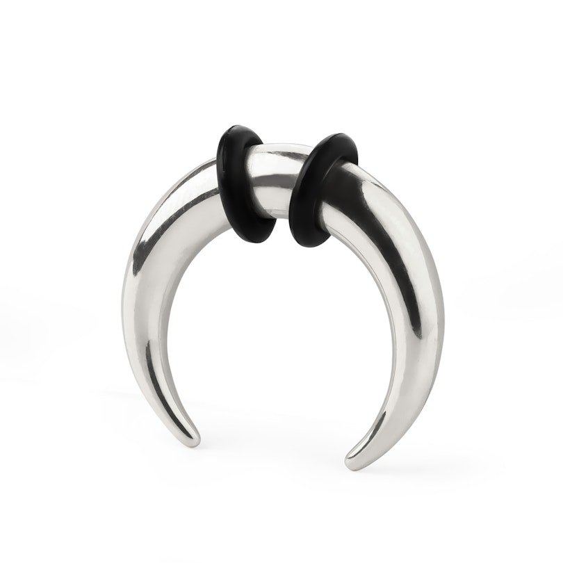 C-formet taper med dobbelt o-ring Piercinger - Danmark