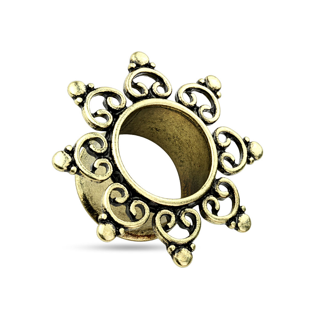 Tunnel med antikt look og tribaldesign Kropssmykker - Danmark