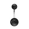 Navlepiercing med diamantlook Kropspiercing - Danmark