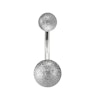Navlepiercing med diamantlook Kropssmykker - Danmark