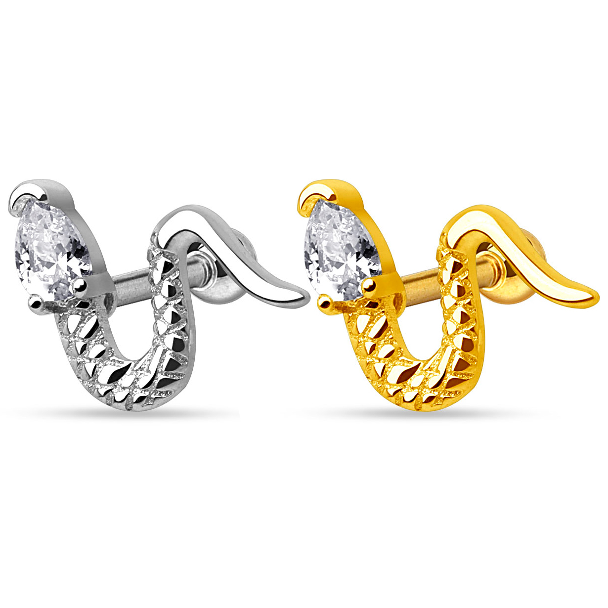 Ørering med slange