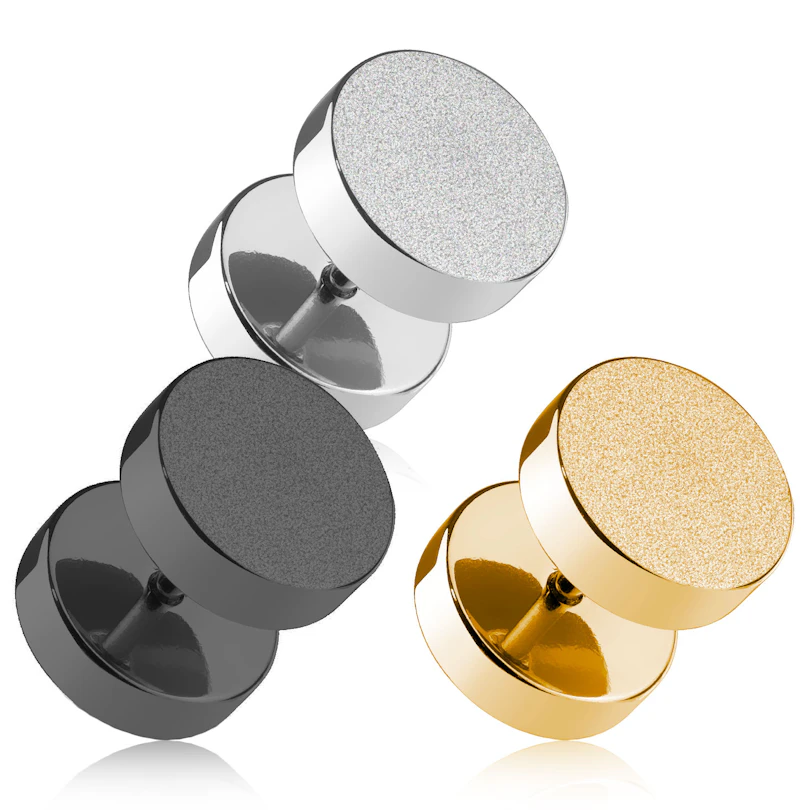 Fake plug med diamant-look