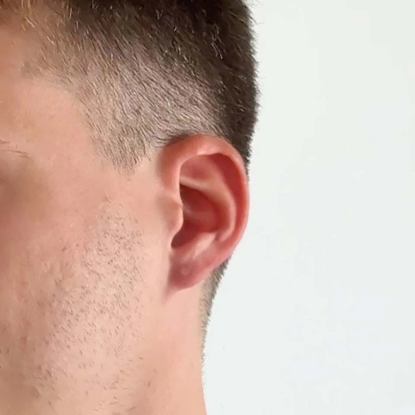 Push in labret piercingskjuler