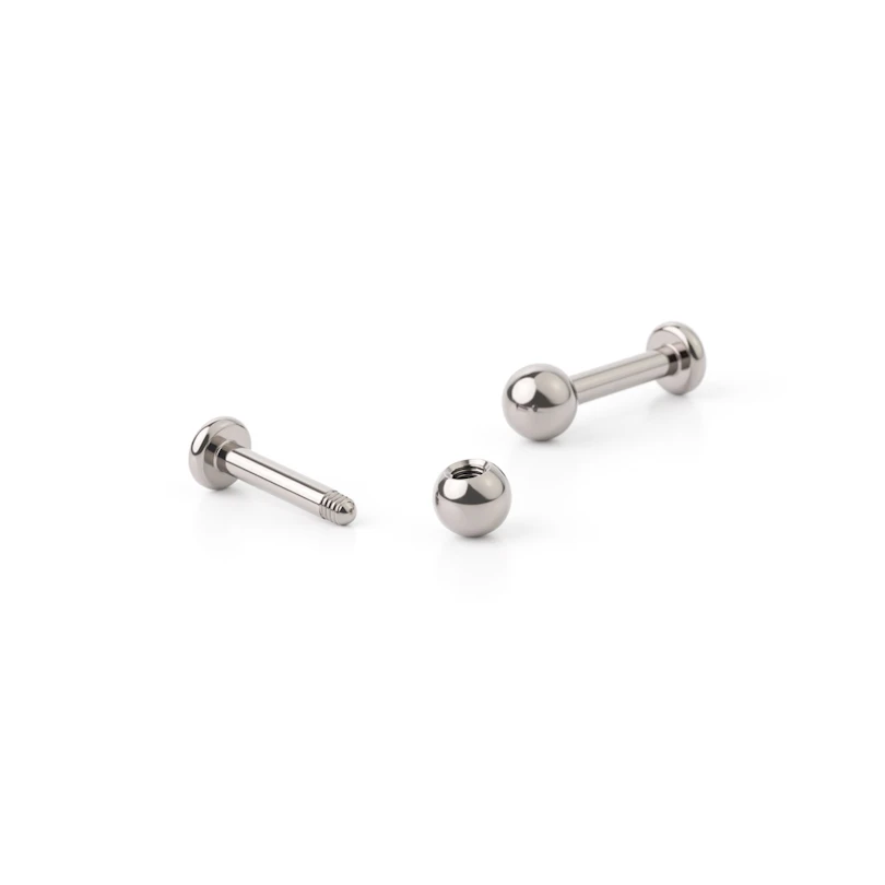 Labret i ren titanium