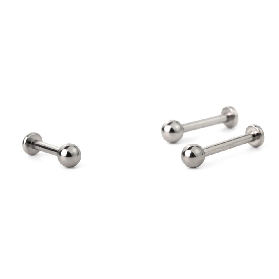 Labret i ren titanium