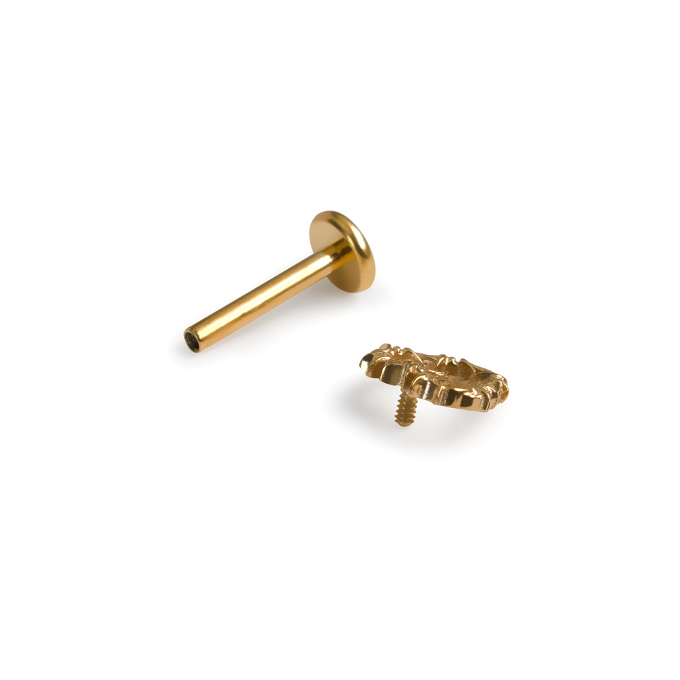 Titaniumlabret med pigtrådshjerte