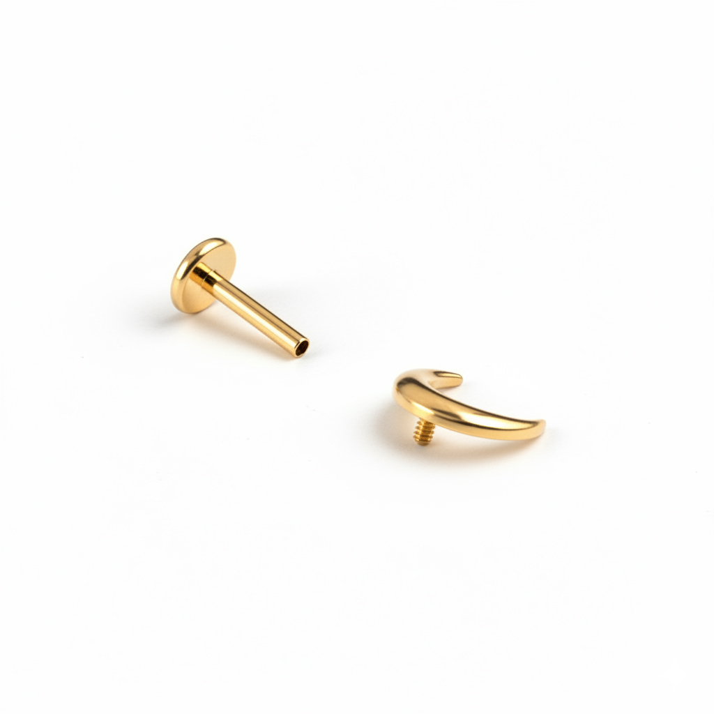 Titaniumlabret med halvmåne