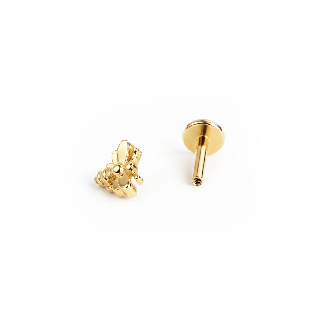 Titaniumlabret med bi