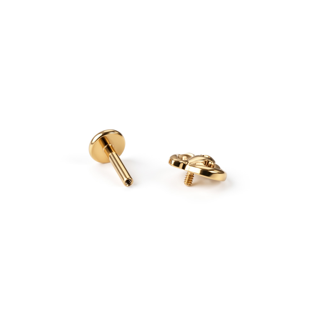 Titaniumlabret med græskar-Guld