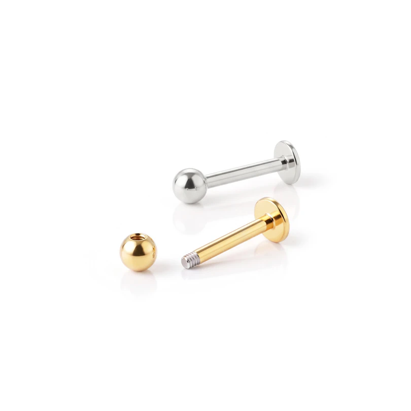 Labret i forskellige farver