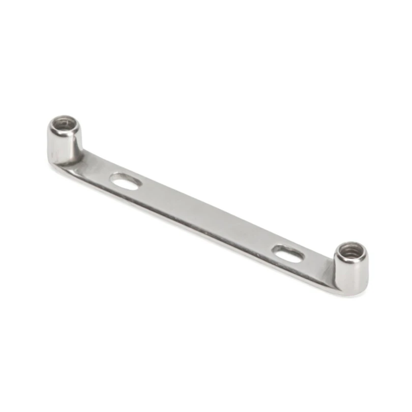 Flad surface bar af titanium