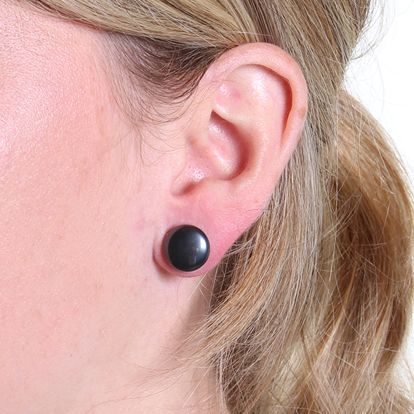 Plug af hæmatitsten med o-ring