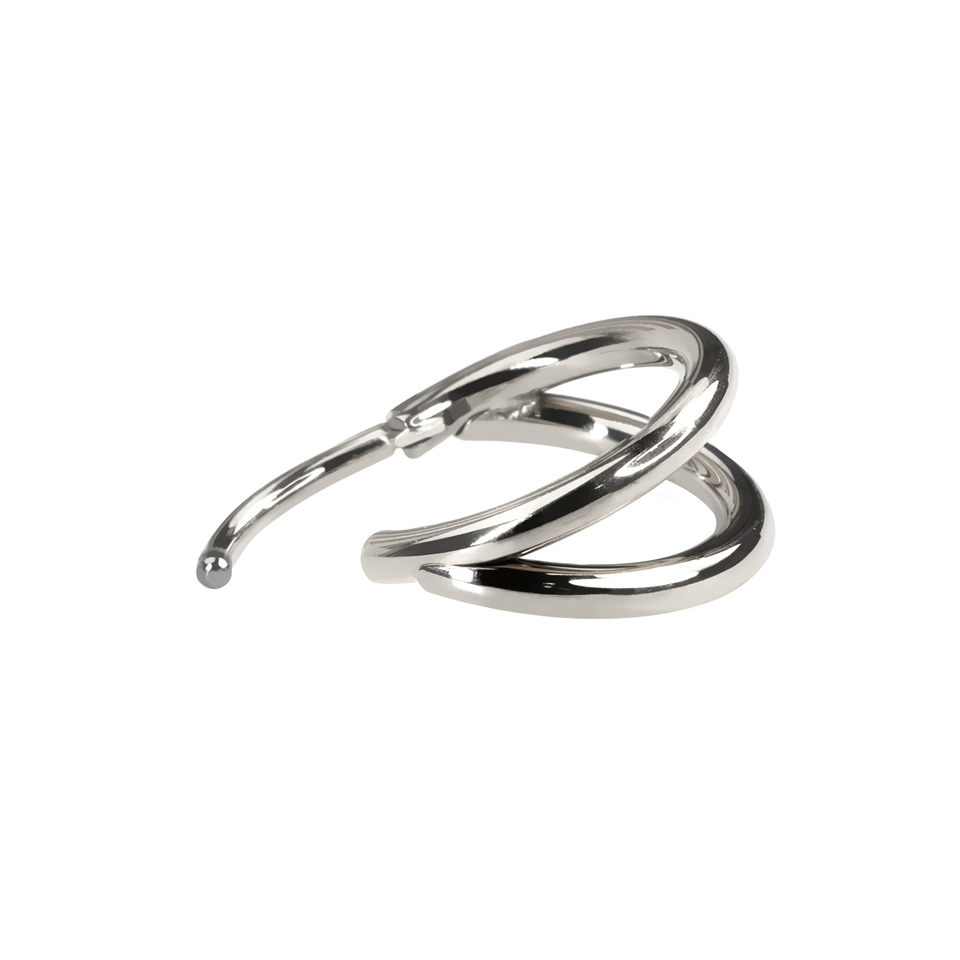 Dobbeltring af titanium