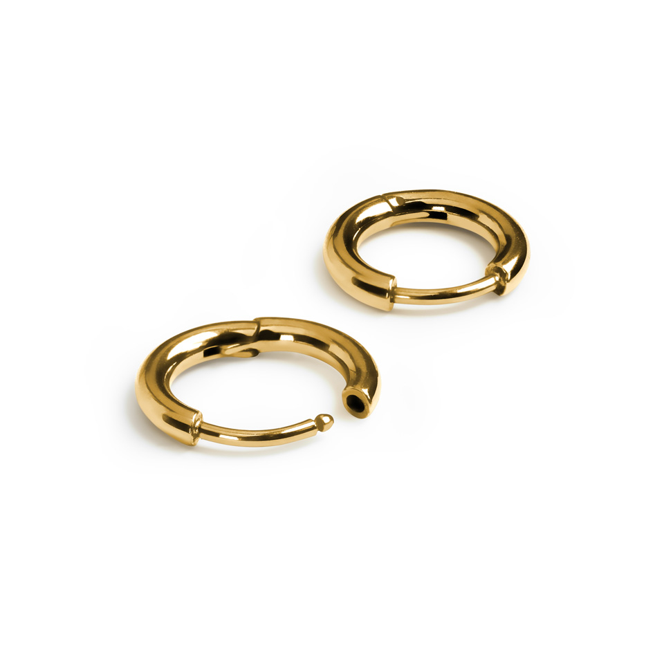 Par af titanium-huggies