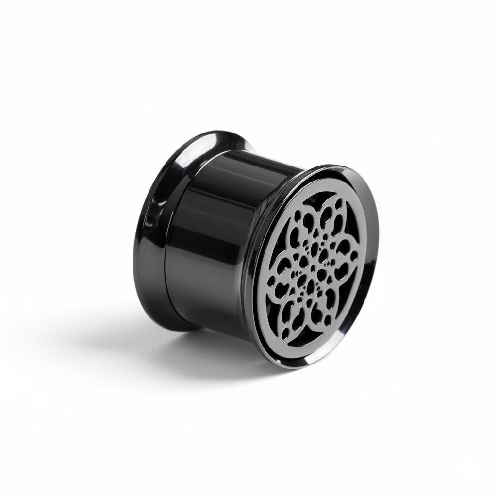 Tunnel med blomst af filigran