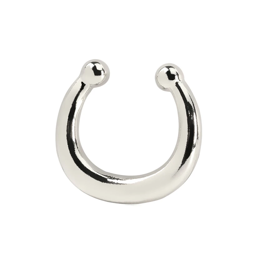 Fake septumpiercing i simpelt design
