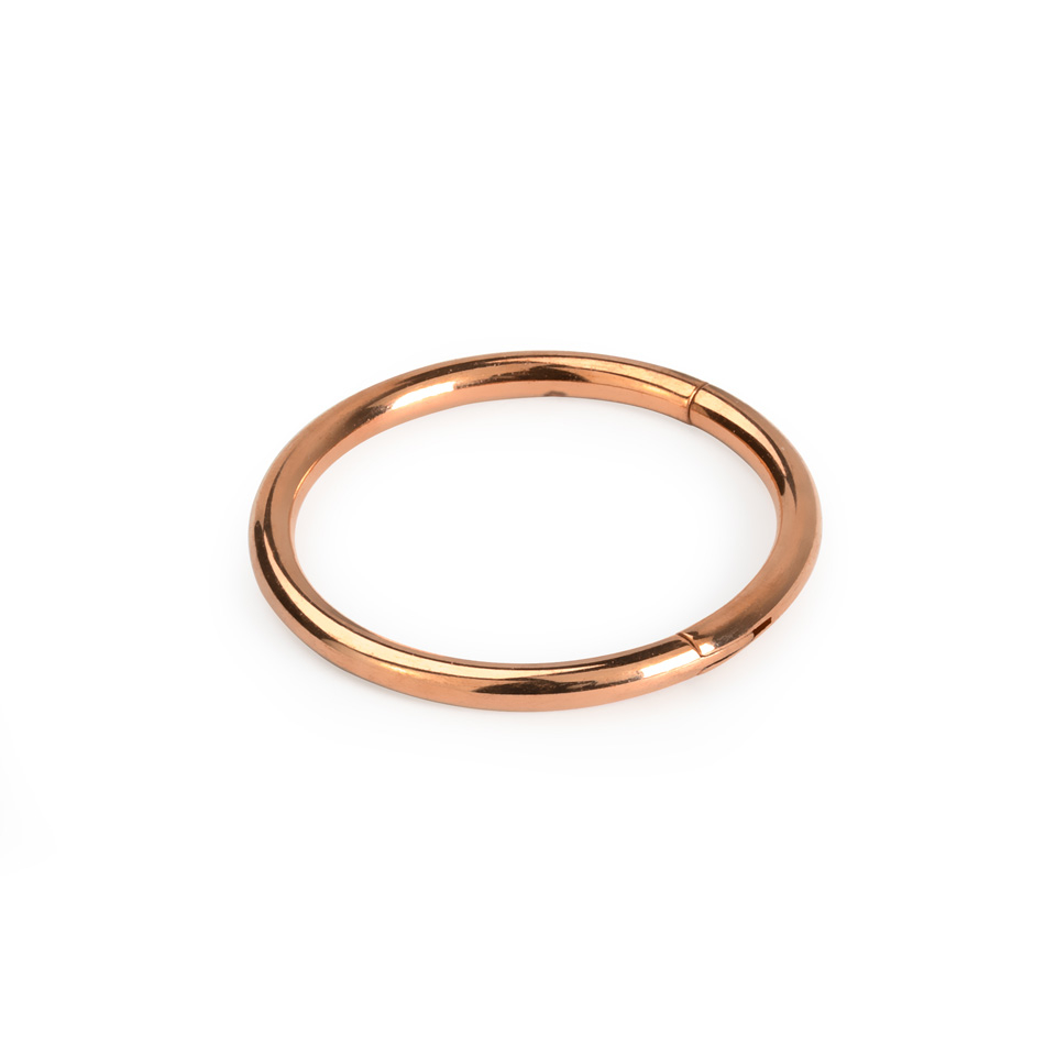 Endeløs ring med hængsel.