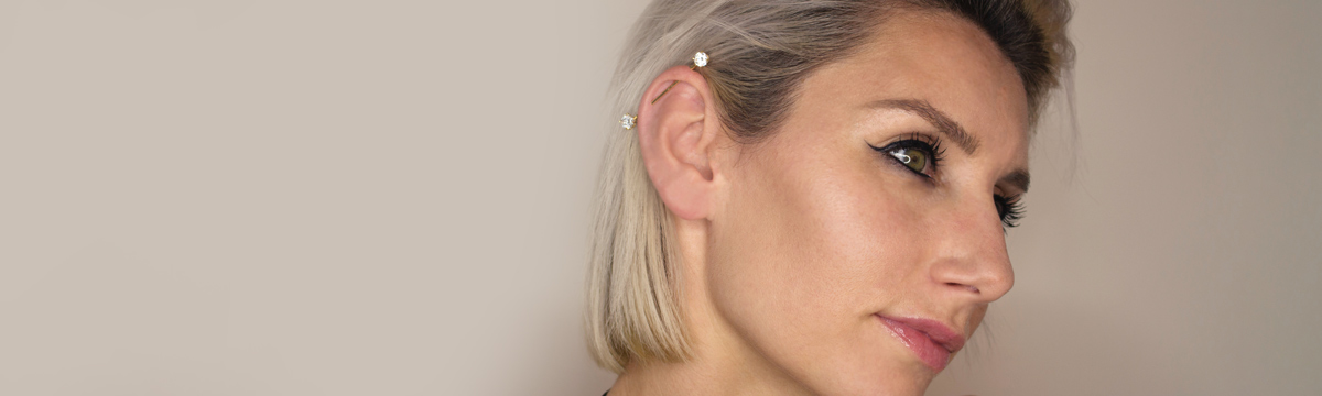 Industrial ørepiercing