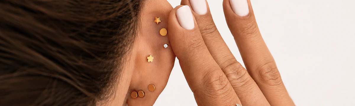 Titaniumlabretpiercing